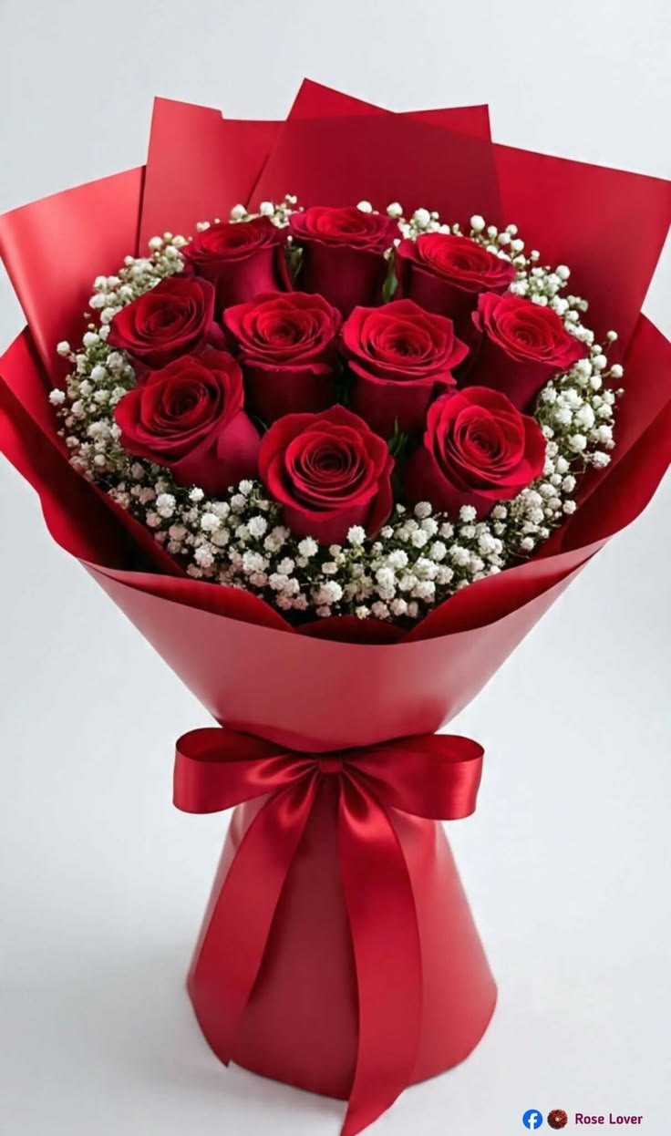 Bouquet de roses rouges à offrir
